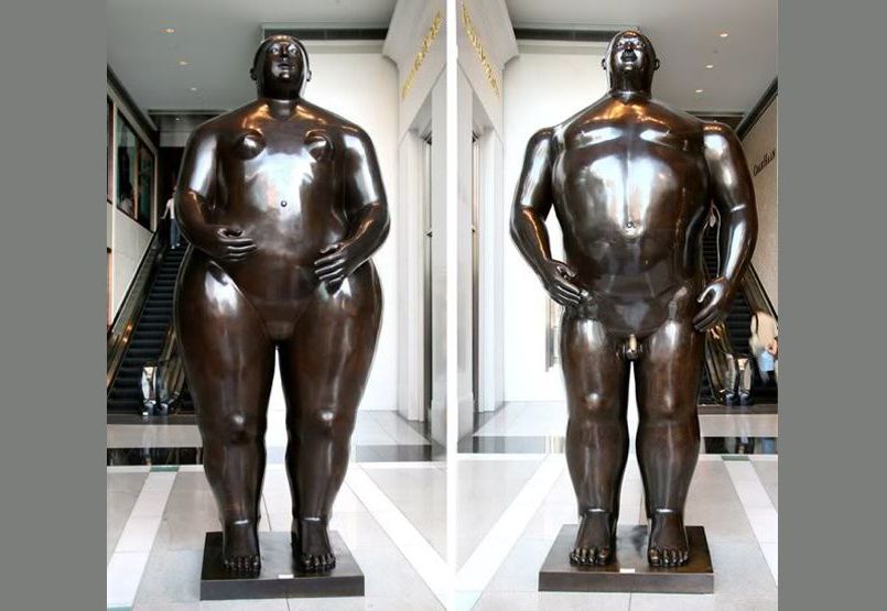 Adam & Eve at Time Warner Center 