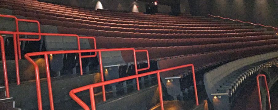 empty theater in amc loews 13