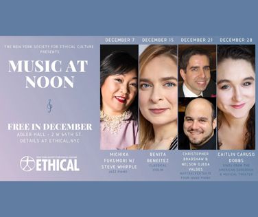 Music at Noon: Free Concert Series in December